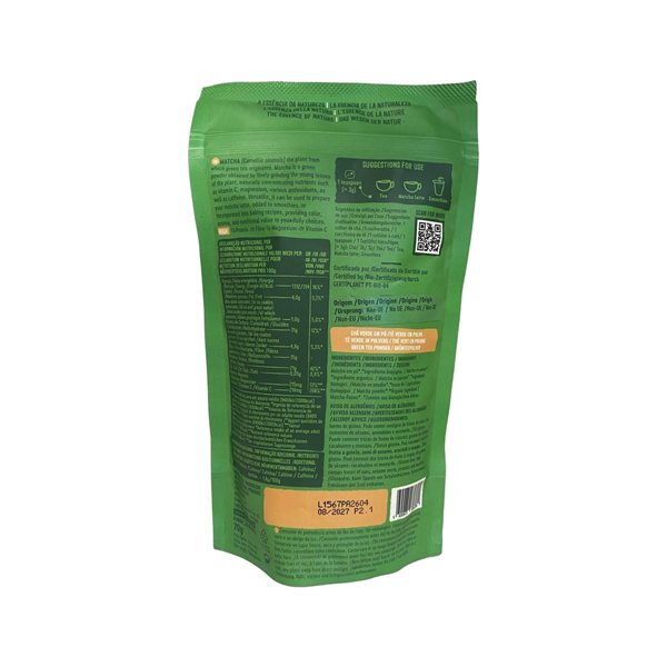 Bio-Matcha 70 g Iswari-detalle