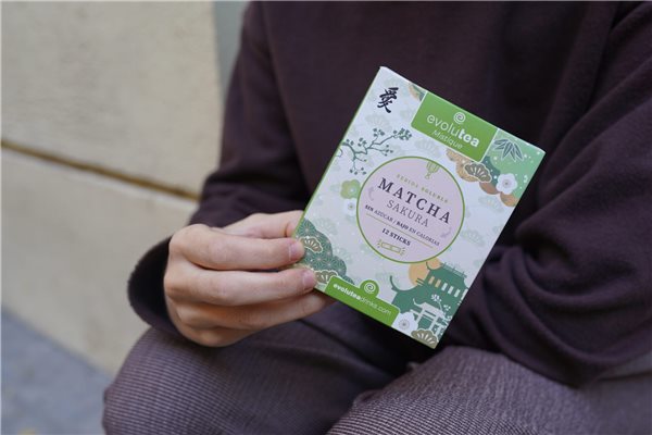 Matcha Sakura (Té Matcha japonés)-detalle