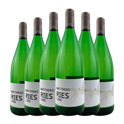 Matthias Gaul Riesling Trocken — Seco Pfälz 1 L Vino Blanco (Caja de 6 unidades)