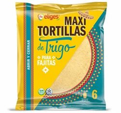 Maxitortilla Weizen Wählen Sie 320 g.