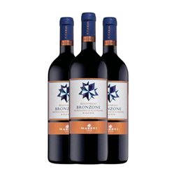 Mazzei Belguardo Bronzone Sangiovese Morellino di Scansano Reserva 75 cl Vino Tinto (Caja de 3 unidades)