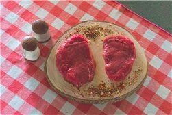Médaillons de hanches de bœuf ECO (500 g).