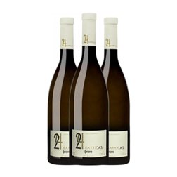 Megía Corcovo 24 Barricas Airén Valdepeñas 75 cl Vino Blanco (Caja de 3 unidades)