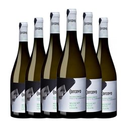 Megía Corcovo Moscatel Vino de la Tierra de Castilla 75 cl Vino Blanco (Caja de 6 unidades)