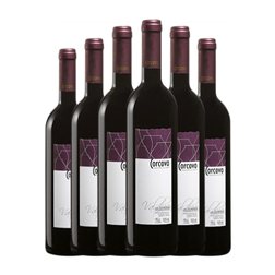 Megía Corcovo Tempranillo Valdepeñas Roble 75 cl Vino Tinto (Caja de 6 unidades)