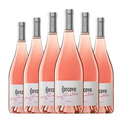 Megía Corcovo Valdepeñas 75 cl Vino Rosado (Caja de 6 unidades)