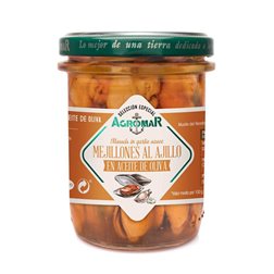 Moules à l'ail dans l'huile d'olive, Agromar