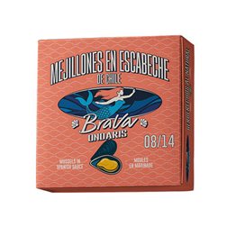 MOULES DU CHILI 'BRAVA ONDARIS' 8/14 RO120