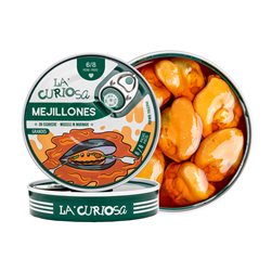 Mejillones en escabeche 6/8 piezas (tamaño muy grande)