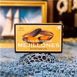 Pickled mussels 8/12, Casa Santoña