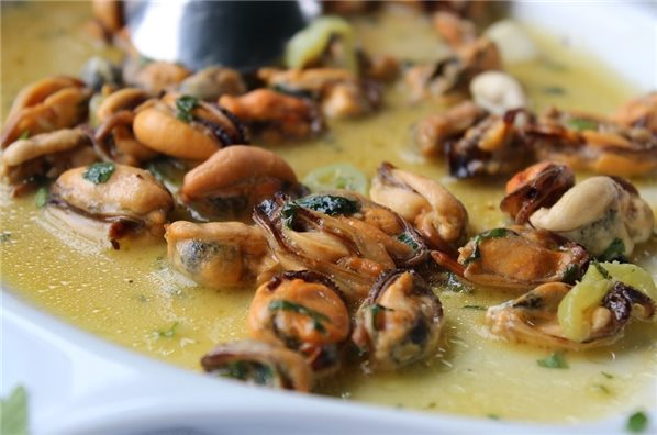 Moules à la sauce au vin Albariño Marque Calvo Édition limitée-detalle