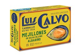 Moules à la sauce au vin Albariño Marque Calvo Édition limitée