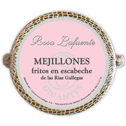 Mejillones fritos en escabeche 10 piezas Rosa Lafuente