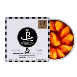 Mejillones Fritos En Escabeche 9/12 Real Conservera Española 120gr.