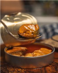 Mejillones Fritos en Escabeche Tradicional Selección Bateas (8/ 12 piezas) 110g