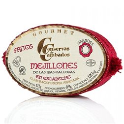 Mejillones Fritos Gourmet Cambados 6/8 und. 120ml.