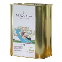 Mergaoliva Alba Ecológico Picual  Lata 3 L