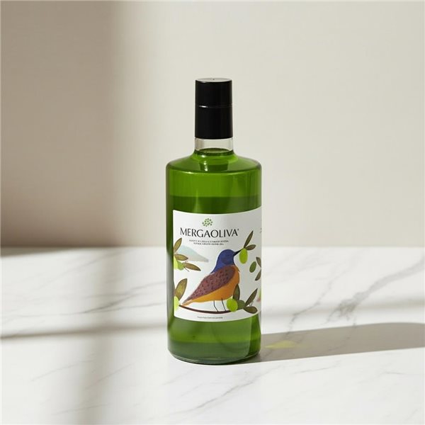 Mergaoliva Primer día de cosecha Ecológico Picual 700 ml-lateral