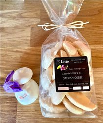 MERINGUES AU SAFRAN CORSE 50 GR