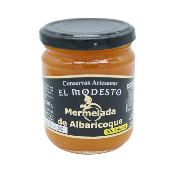 Marmelade Aprikose El Modesto T/C 180 g-detalle