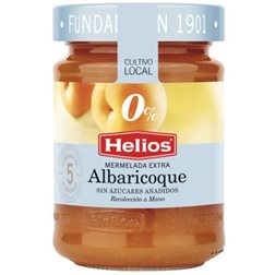 Mermelada de albaricoques 0% helios