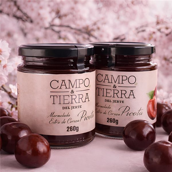Mermelada de cereza Picota-detalle