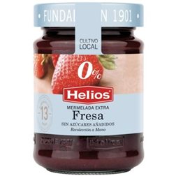 Confiture de fraise 0% helios
