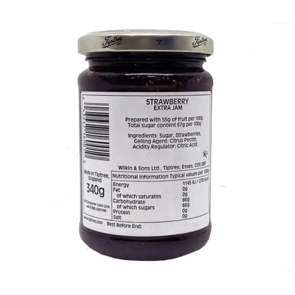Strawberry Jam 340g Tiptree-detalle