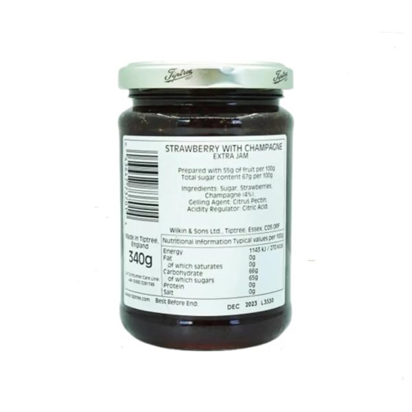 Mermelada de Fresa con Champagne 340g Tiptree-detalle