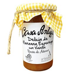 Mermelada de manzana esperiega con vainilla