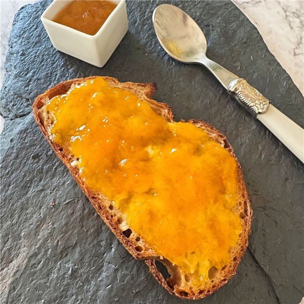 Mermelada de melocotón 0% helios-detalle