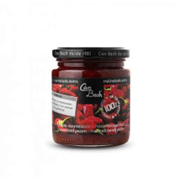 Mermelada de Pimiento del Piquillo Caramelizado, Can Bech-lateral