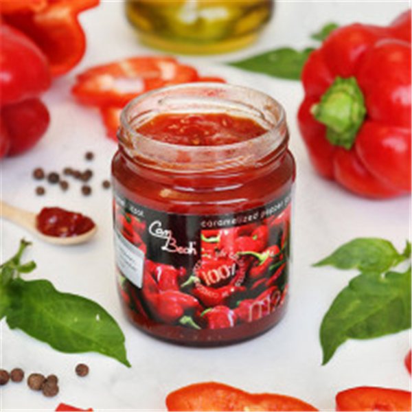 Mermelada de Pimiento del Piquillo Caramelizado, Can Bech-trasera