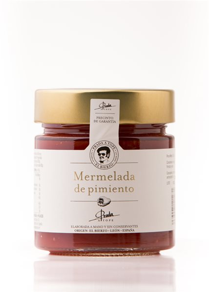 Paprikamarmelade "Prada a Tope" 260 g.-detalle