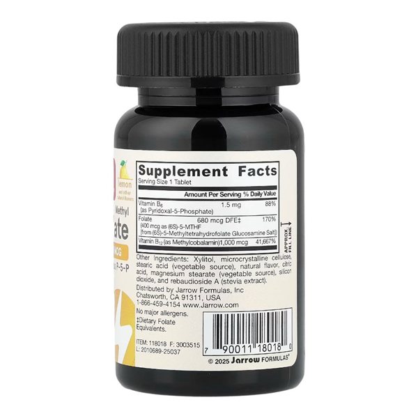 Methyl B-12 & Methyl Folate Comprimés à Mastiquer 100 Tab-detalle