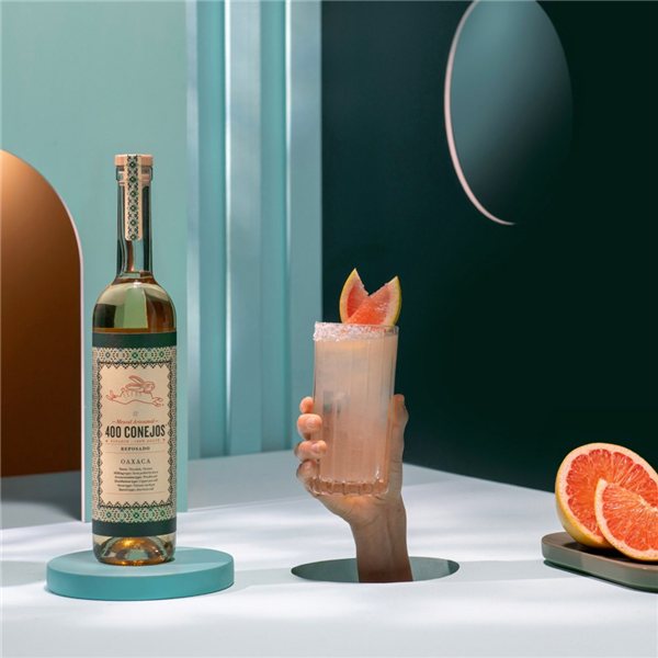 Mezcal Reposado 400 Conejos-detalle