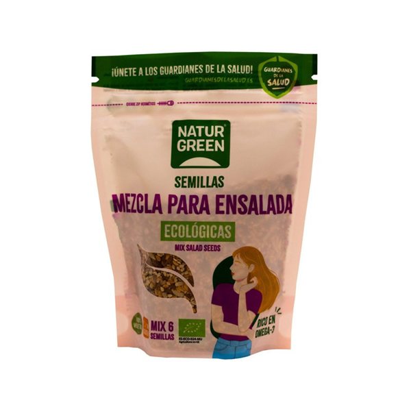 Bio 6-Saaten-Mischung Salat 200g Naturgreen-detalle