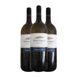 Mezzacorona Pinot Gris Trentino Botella Magnum 1,5 L Vino Blanco (Caja de 3 unidades)