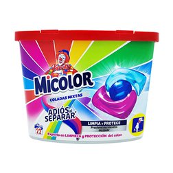Mixed Colada Micolor Detergent Capsules