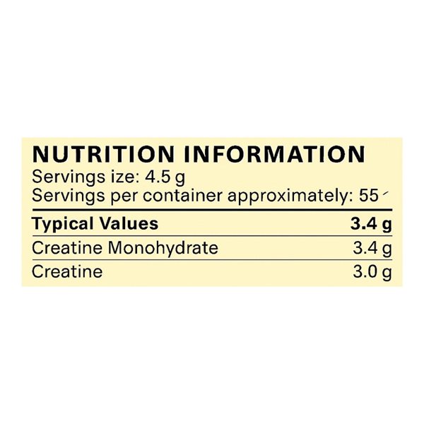 Poudre de créatine micronisée 360 g-detalle