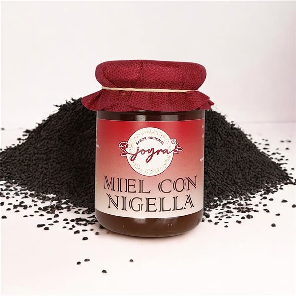 Honig mit Schwarzkümmel - 250 g.-trasera