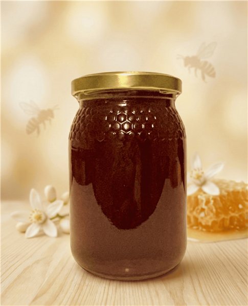 Miel de Bosque- 1000 gr-lateral