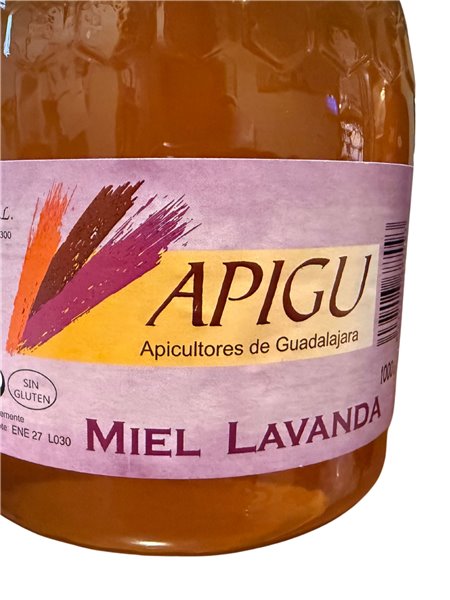 Miel de Lavanda 1000 g en Tarro – Apigu-detalle