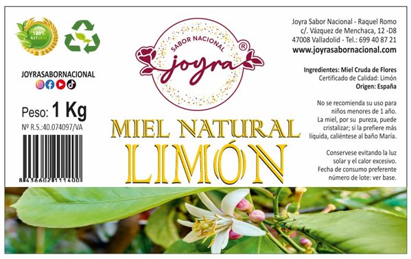 Lemon Honey - 1Kg.-trasera
