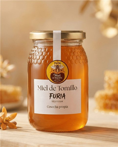 Miel de Tomillo - 1000 gr-izquierda