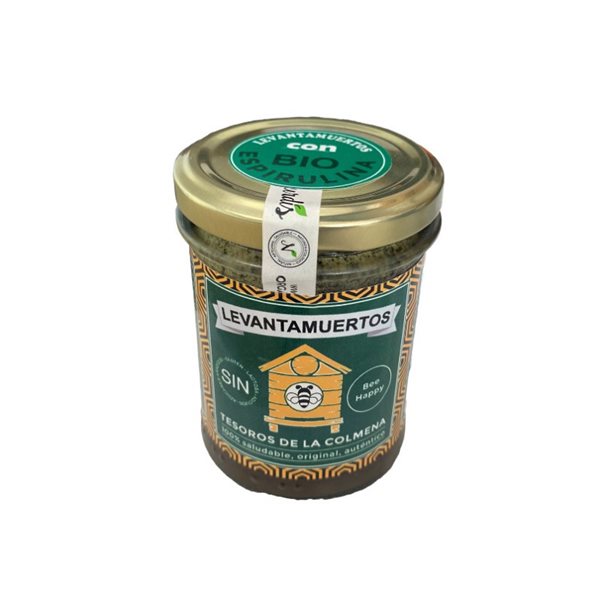 Honig Lebender Toter mit Bio-Spirulina 220g El Matorral-detalle