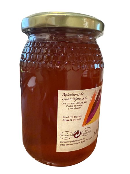 Miel Milflores Apigu 500g - Miel naturelle de La Alcarria directement de Puebla de Beleña-detalle
