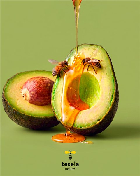 Pure Bee Honey with Avocado-detalle