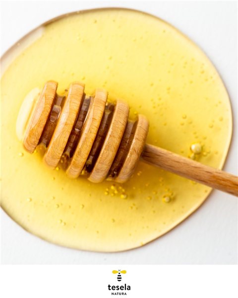 Reine Bienenhonig, rohe Zitronenhonig - Tesela 320 g-detalle