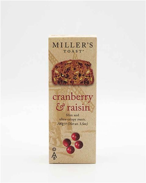 Miller's toast/ Cranberry and raisin toast-detalle